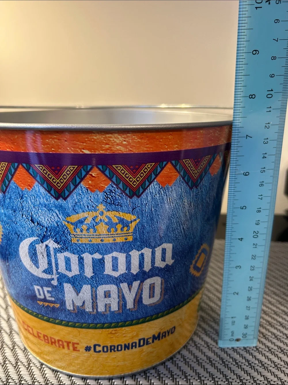 Brand New Corona Branded Beverage Bucket in “Corona De Mayo” Theme